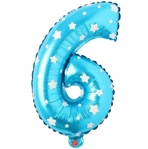 Folyo Balon Mavi 6 16 İnç 36 Cm